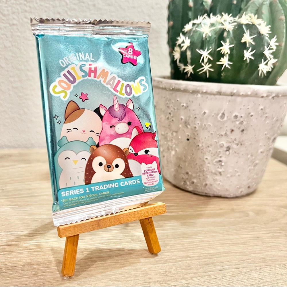 Squishmallows Series 1 Trading Cards Sealed Pack Kellytoy Jazwares
